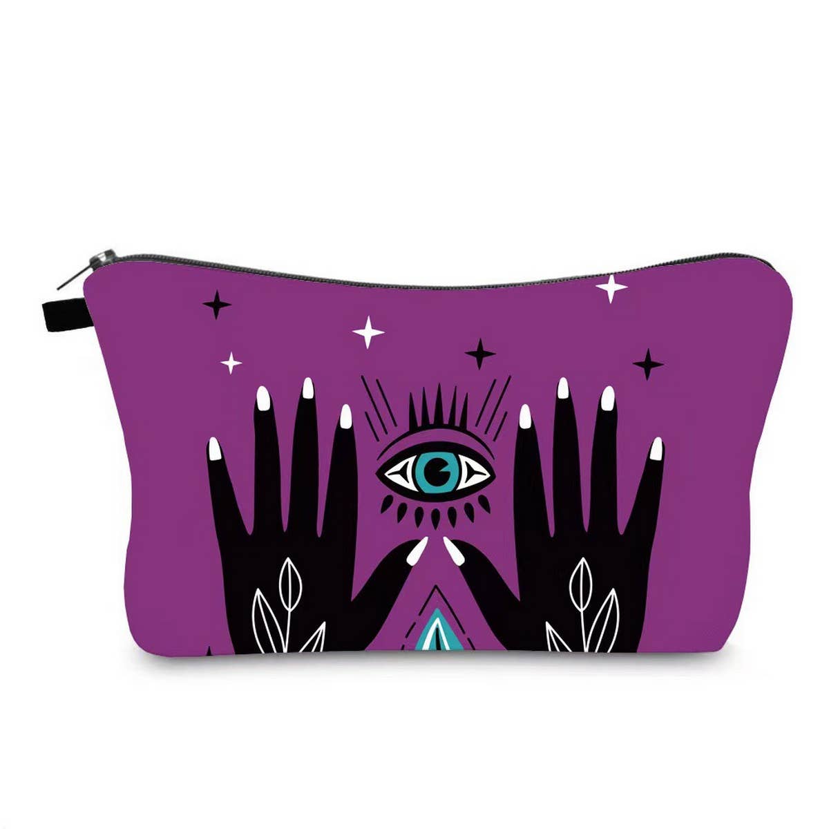 TRAVEL DEVIL'S EYE PRINT COSMETIC BAG_CWAB2252