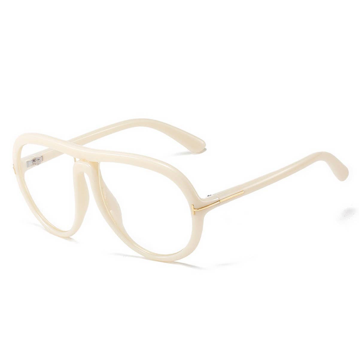 T-SHAPED SUNGLASSES RETRO LARGE FRAME SUNGLASSES