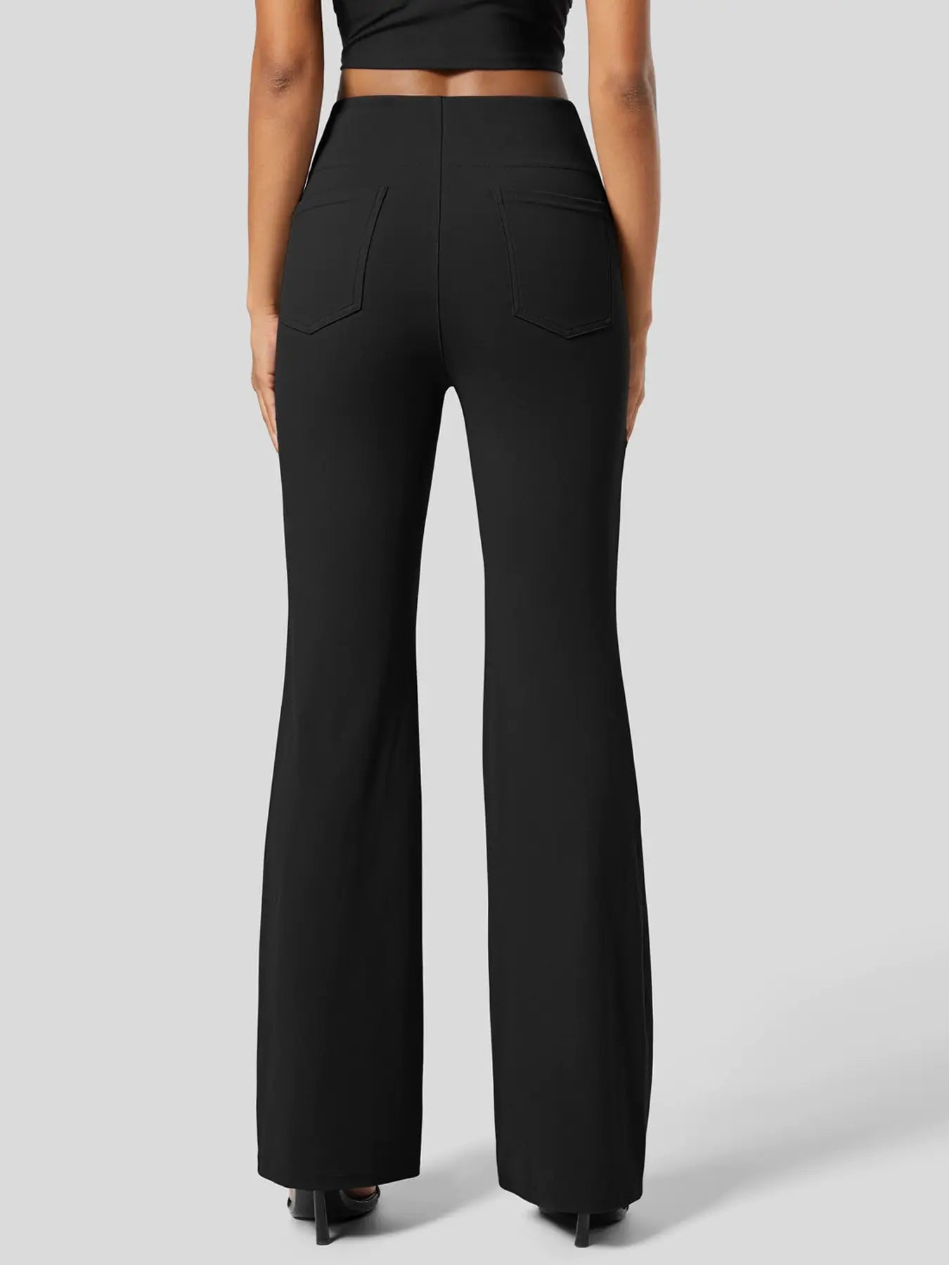 HIP LIFT WIDE LEG PANTS SPORTS MICRO YOGA PANTS