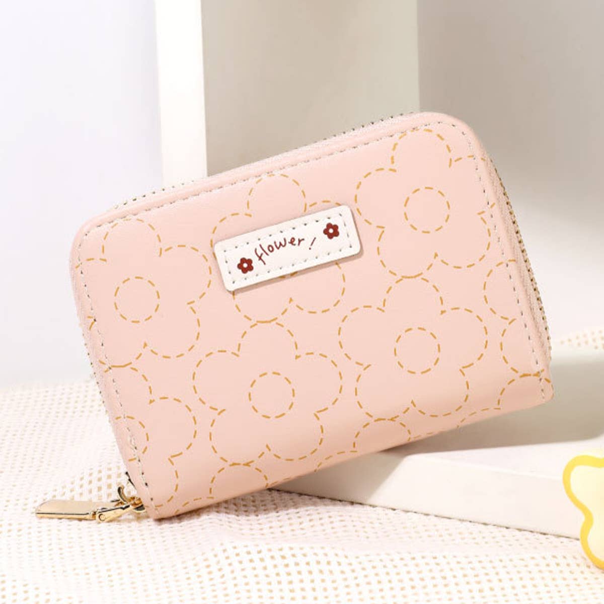CUTE AND MINIMALIST MULTI LAYER ZIPPERED WALLET_CWAB1664
