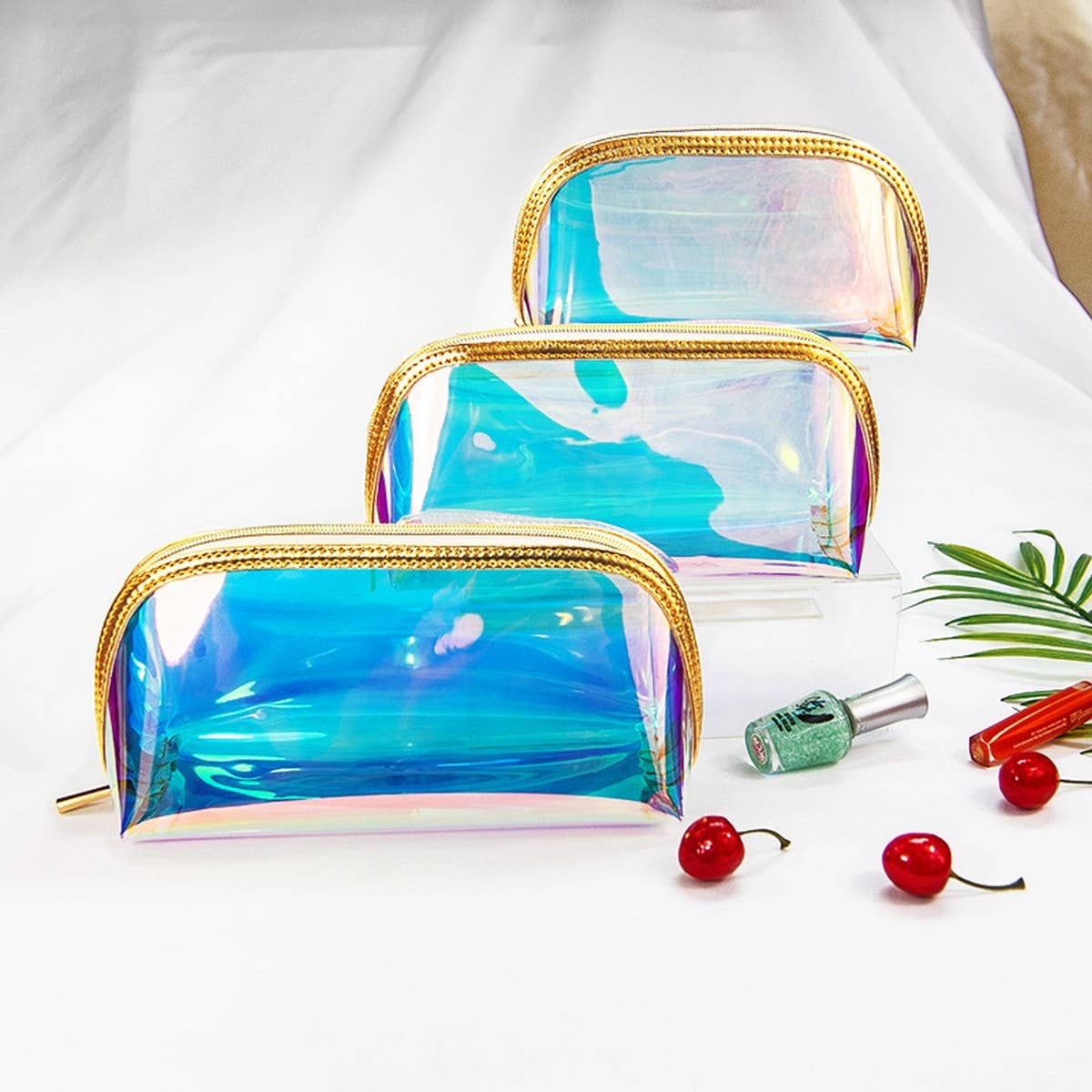 FASHION PORTABLE COLOR TRANSPARENT COSMETIC BAG_CWAB1106