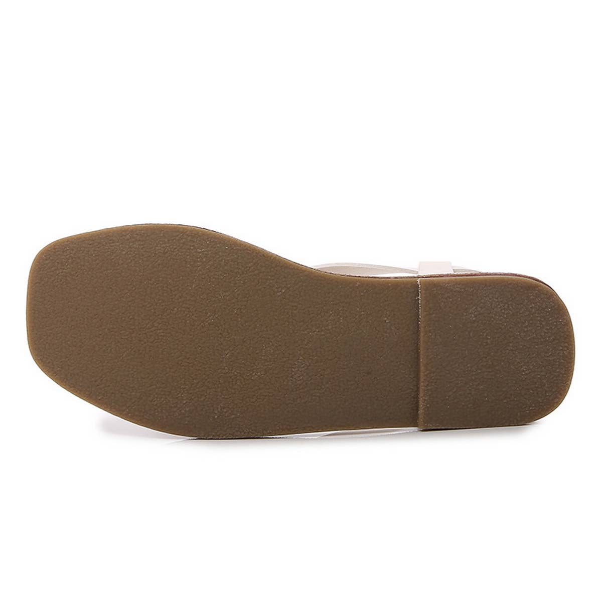 SQUARE TOE SLIP-ON SANDALS AND FLATS_CWSHS0654