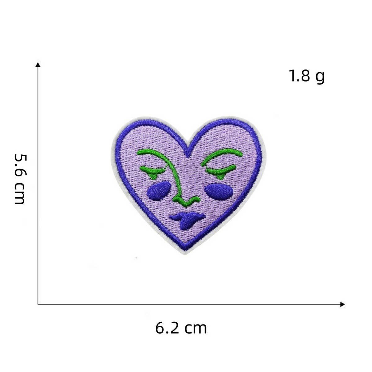 NEW PURPLE SERIES EMBROIDERED CLOTH PATCHES