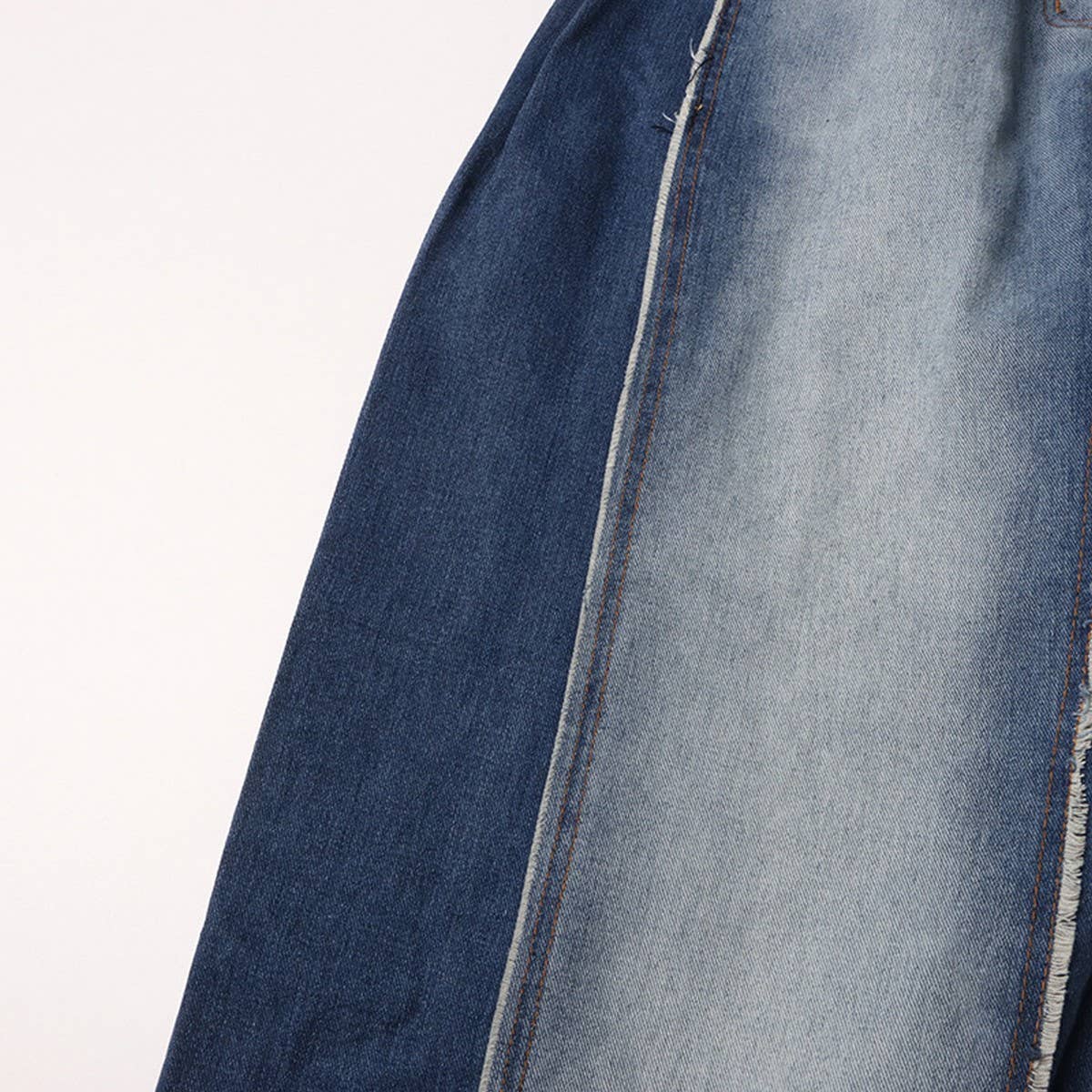 WOMENS HIGH WAISTED WIDE LEG LOOSE FITTING JEANS