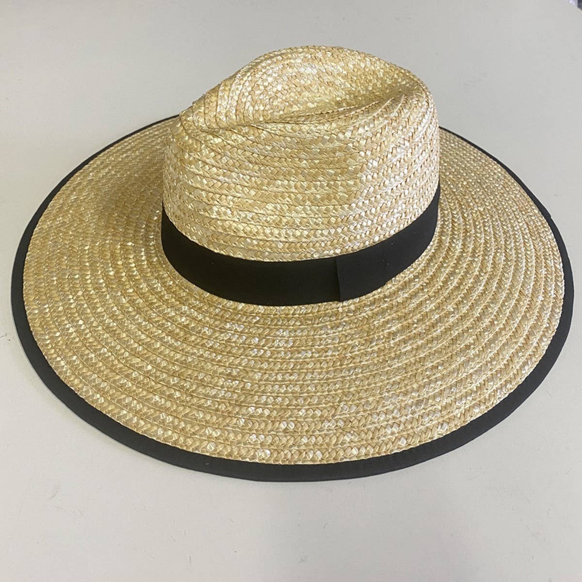 LARGE BRIM STRAW HATS FOR WOMENS BEACHWEAR_CWAH1157