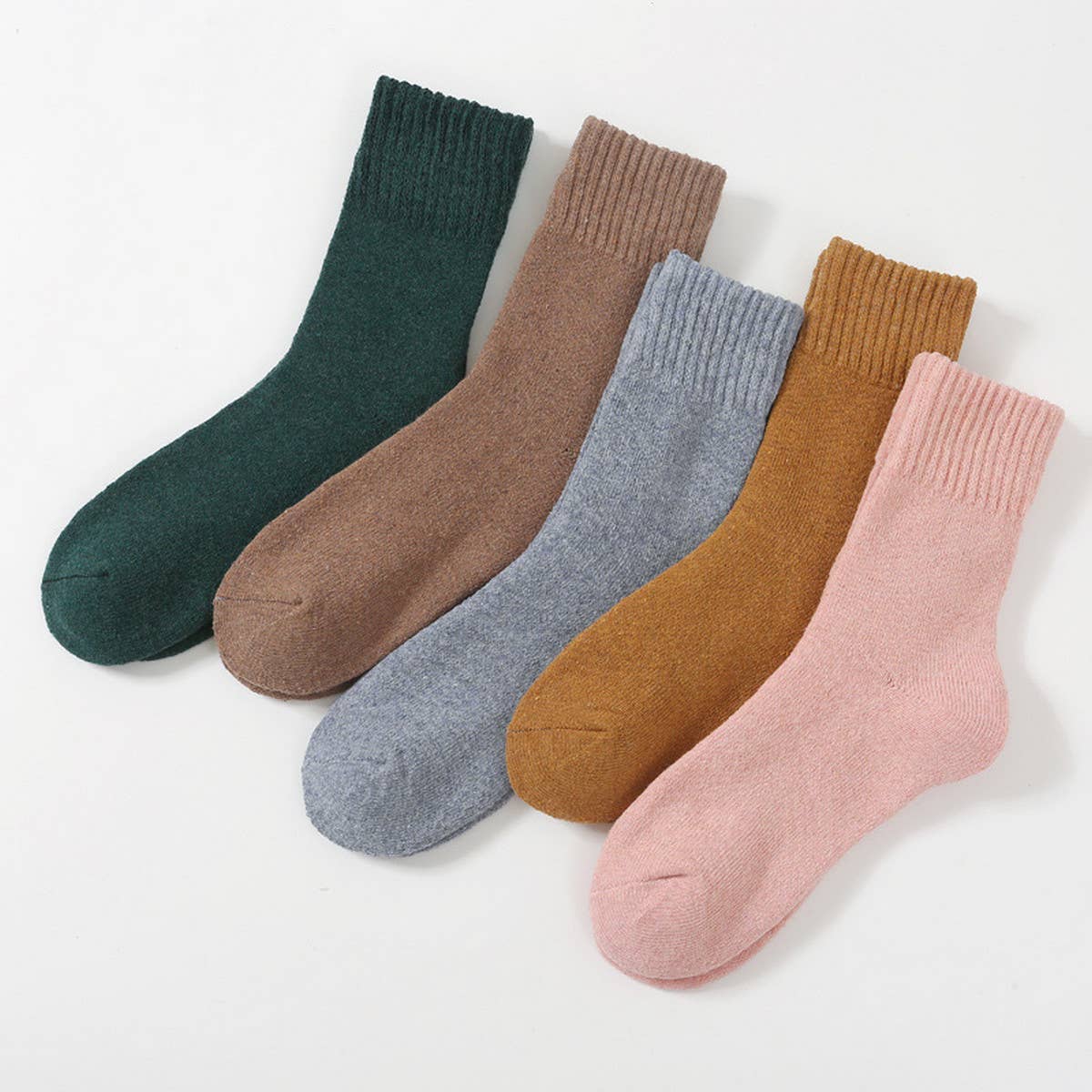 HIGH-TOP THERMAL SOCKS 5 PAIRS PER PACK