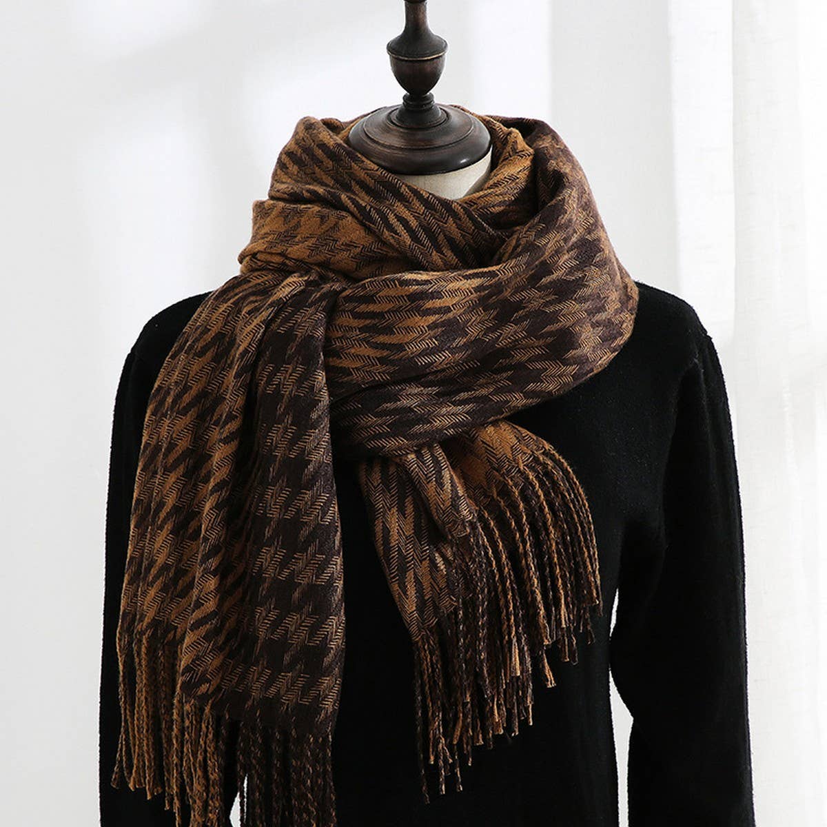 SWEET AND FASHIONABLE PLAID SCARF FOR WOMEN