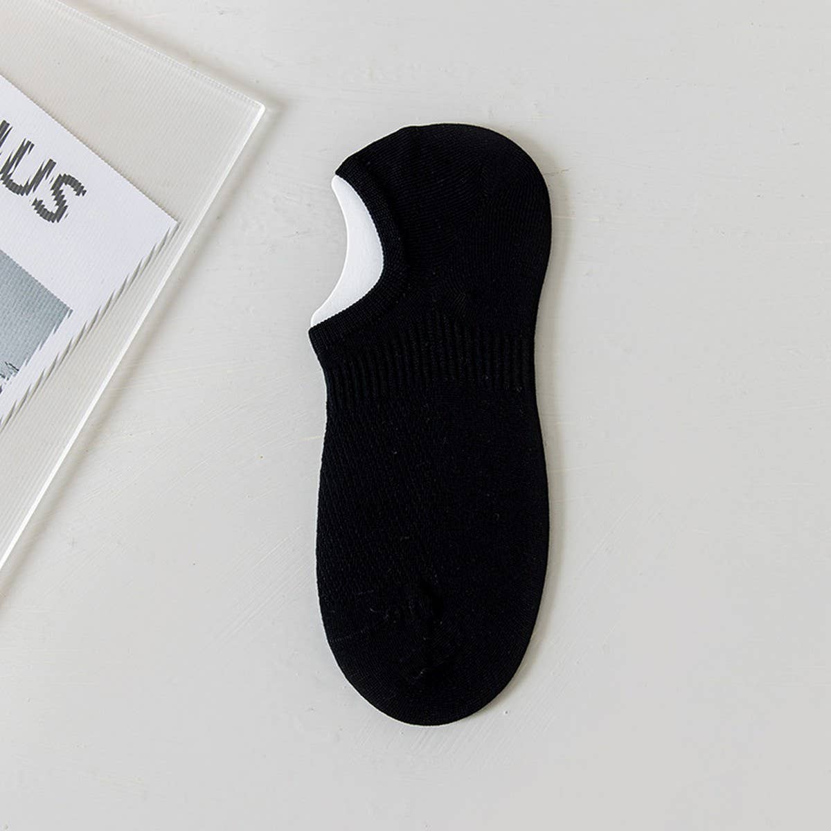 MEN'S BONELESS MESH SHALLOW INVISIBLE SOCKS