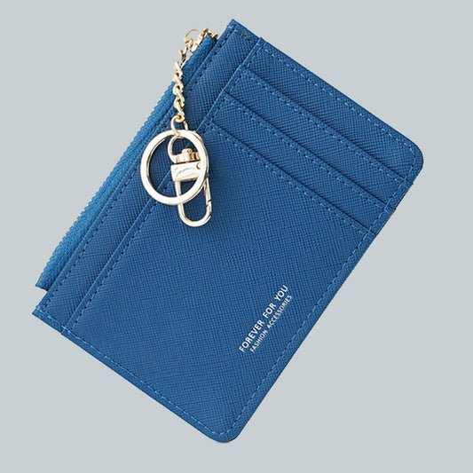 WOMEN PORTABLE SIMPLE CROSS PATTERN WALLET_CWAB1235