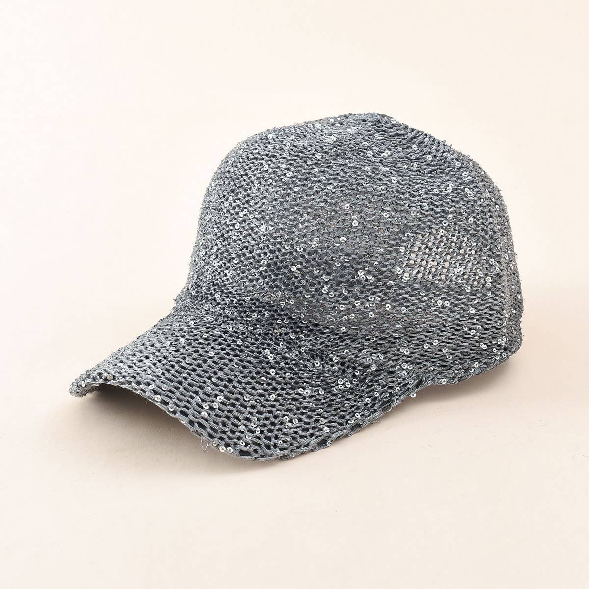 Women??¢s Trendy Summer Sequins Baseball Cap Sun Hat CWAH1413