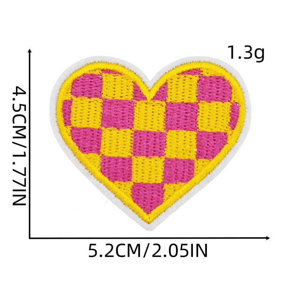 NEW CREATIVE COLORFUL LOVE EMBROIDERY PATCH