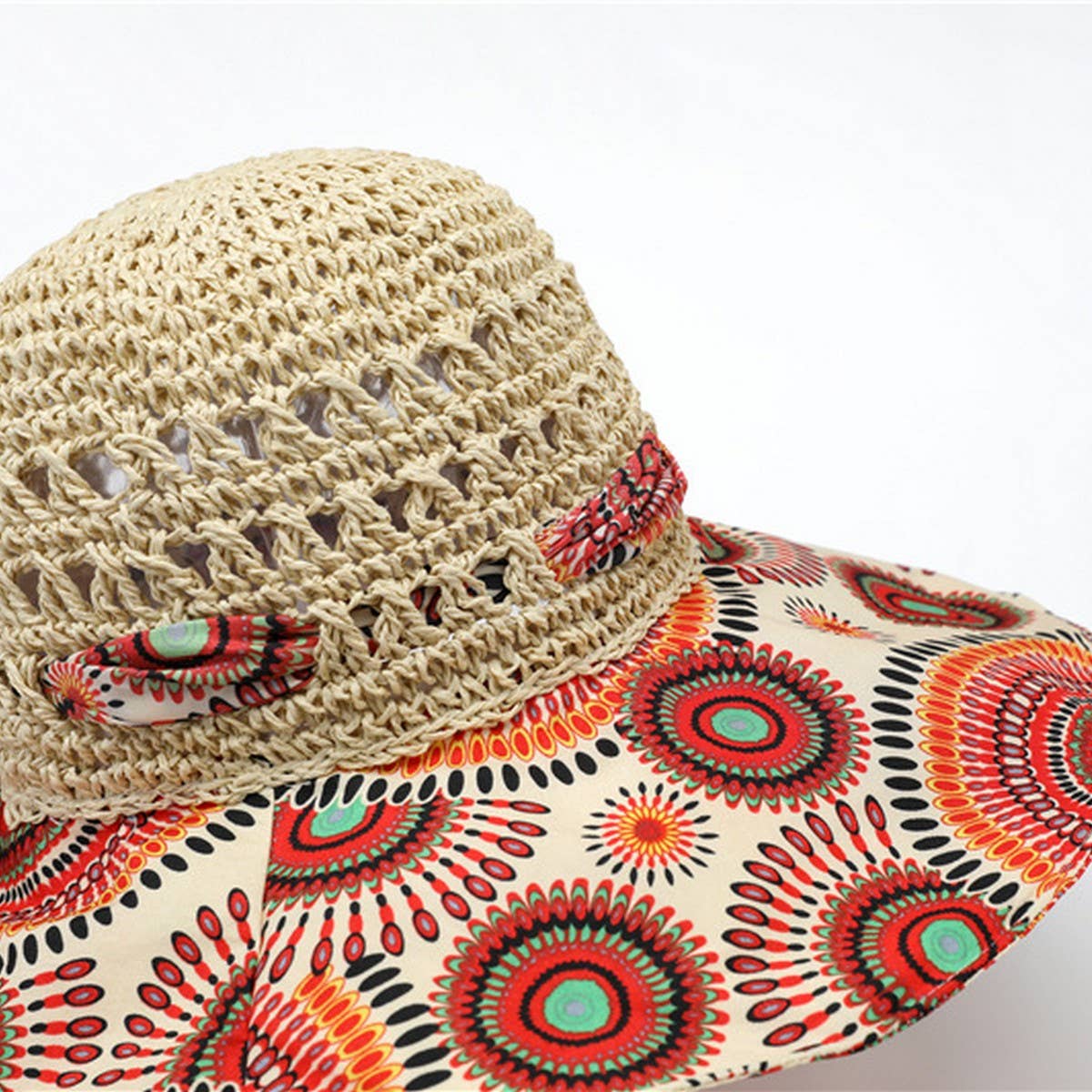 BOHEMIAN STYLE BEACH SUN HAT_CWAH1452