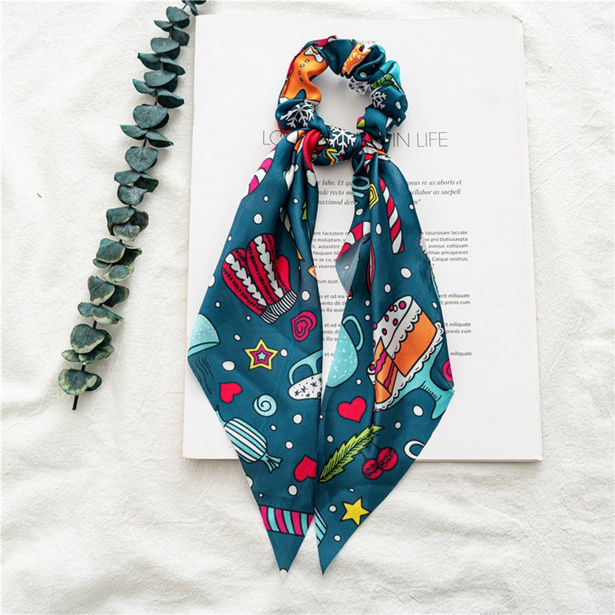 2024 NEW HALLOWEEN PONYTAIL RIBBON HEADBAND_CWAHA1466