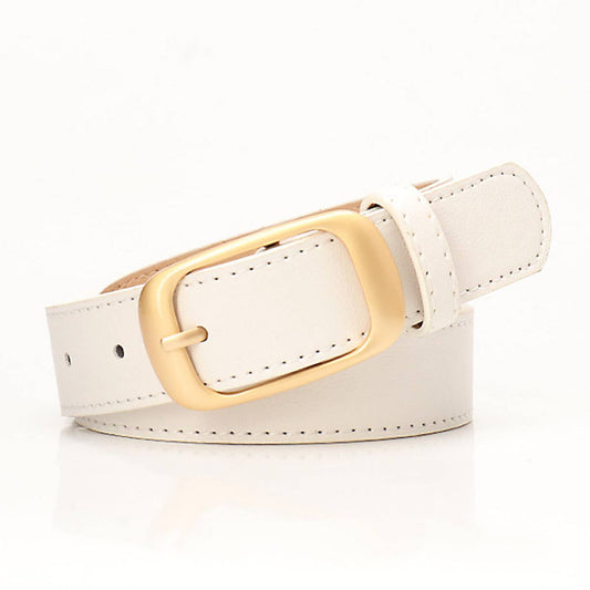 Minimalist and high-end needle-buckle belt