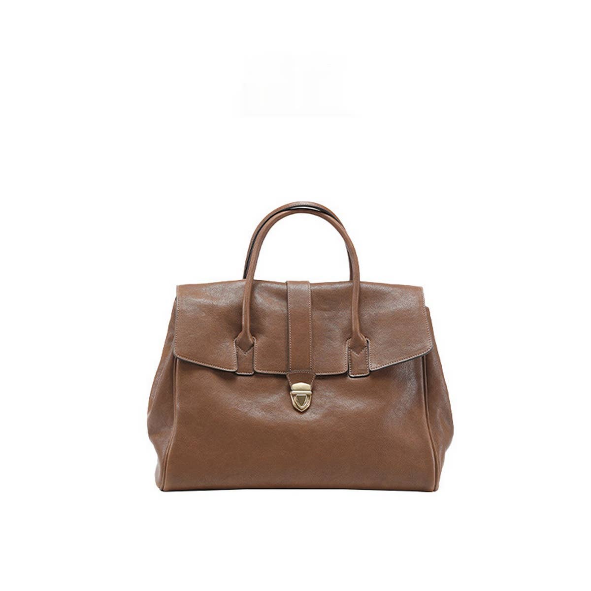 Ladies¡¯ Leather Briefcase ? Vintage Tote Style_CWAB5320