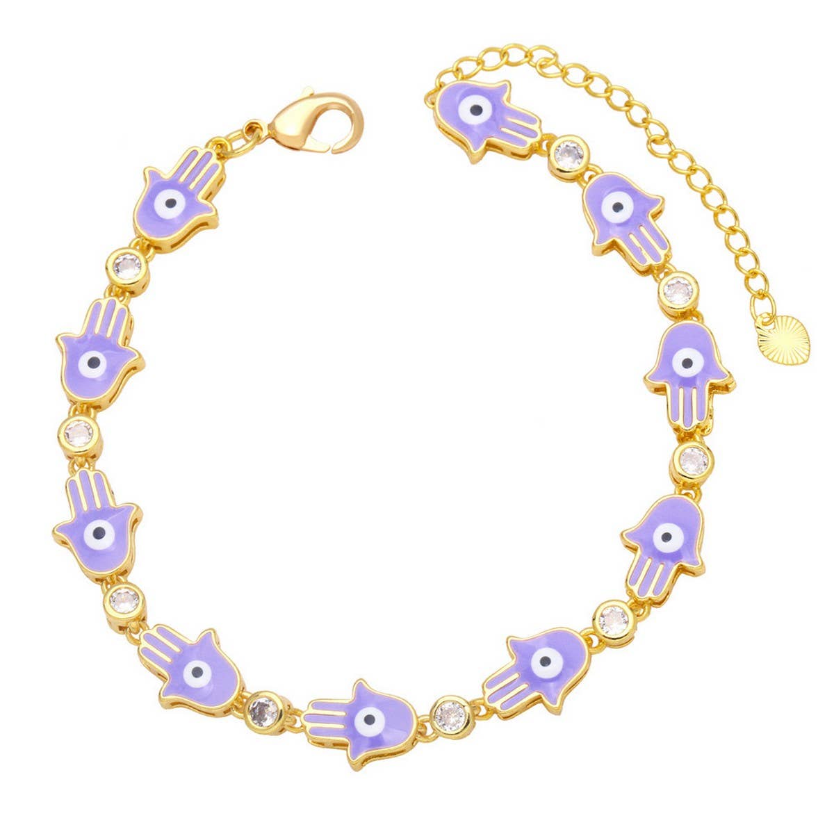 FASHION BOHEMIAN COLORFUL OIL DROPPING BRACELET_CWAJE0890