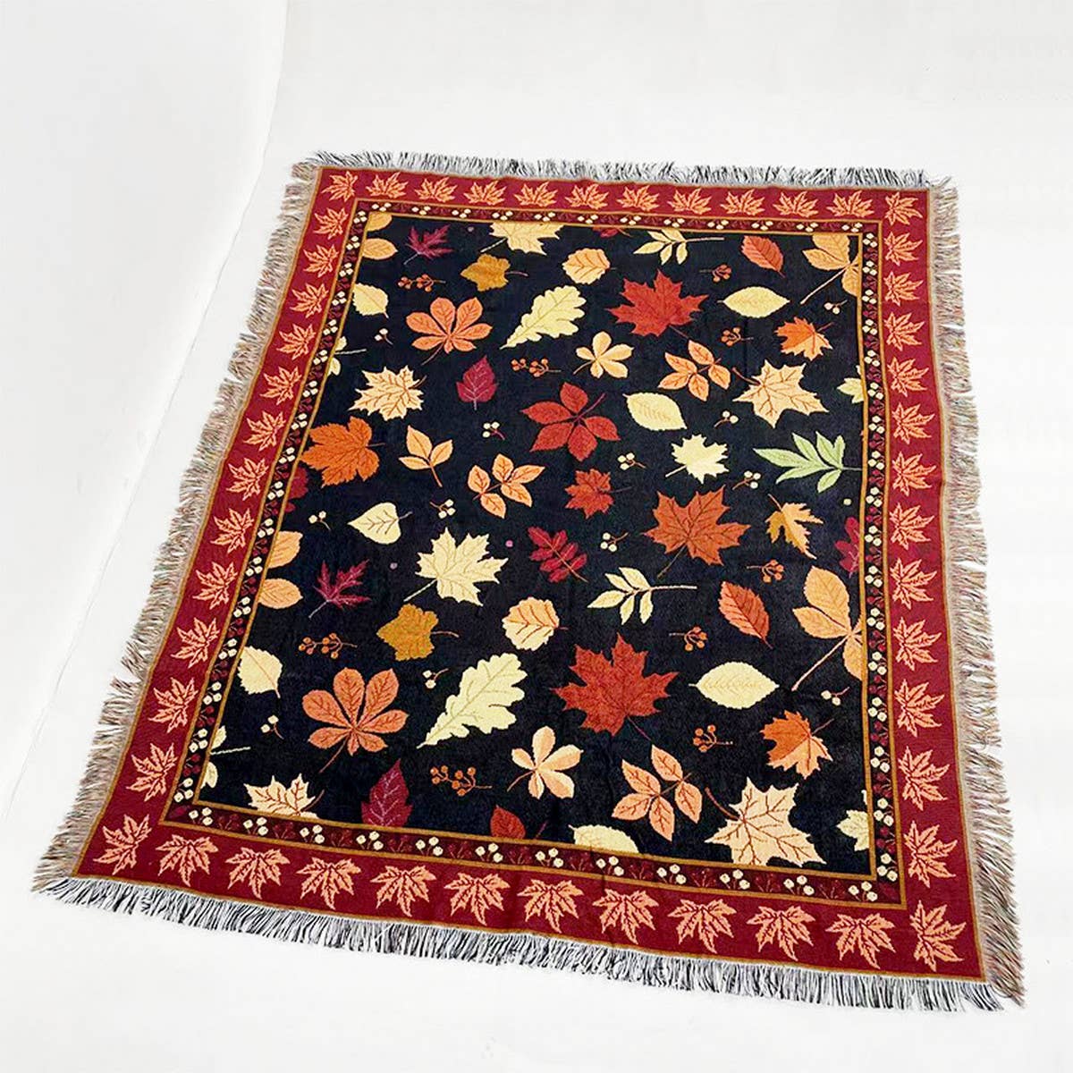 JACQUARD BLANKET SOFA BLANKET COVER BLANKET