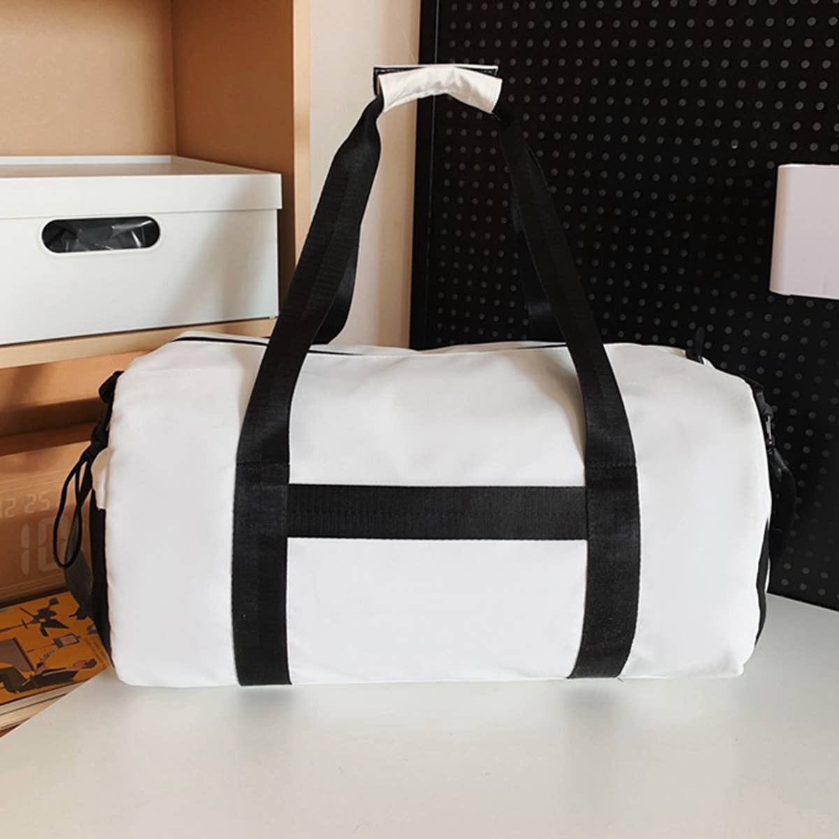 PORTABLE TRAVEL COMMUTER HANDBAG CROSSBODY BAG_CWAB1769