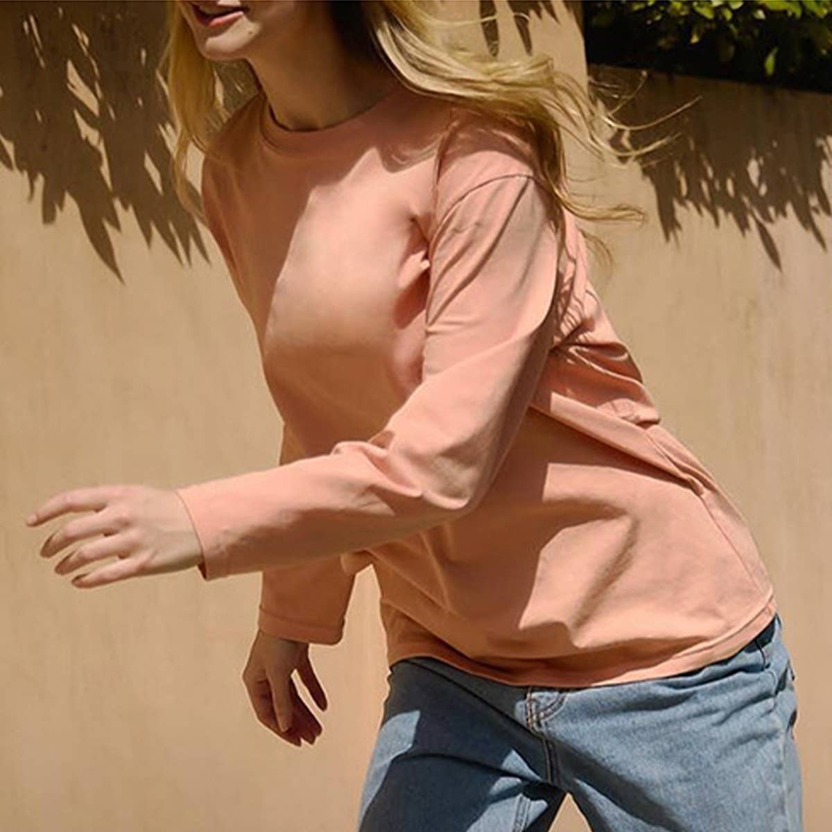 ALL-IN-ONE COTTON REVERSIBLE CREW NECK T-SHIRT