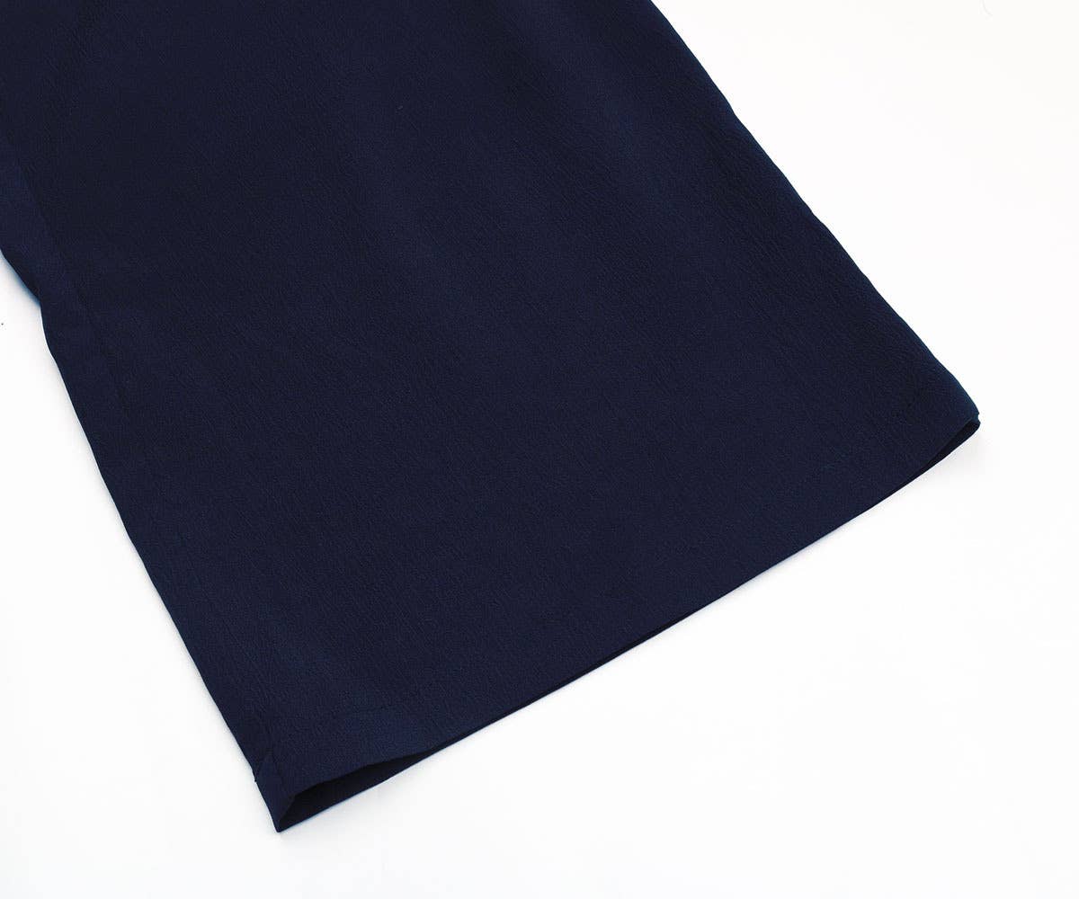 BUTTON-UP COMMUTER STYLE WIDE-LEG PANTS