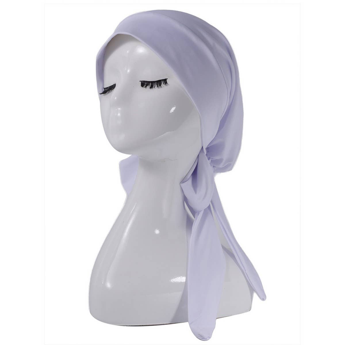 ETHNIC STYLE ELASTIC RIBBON PULLOVER HEADSCARF