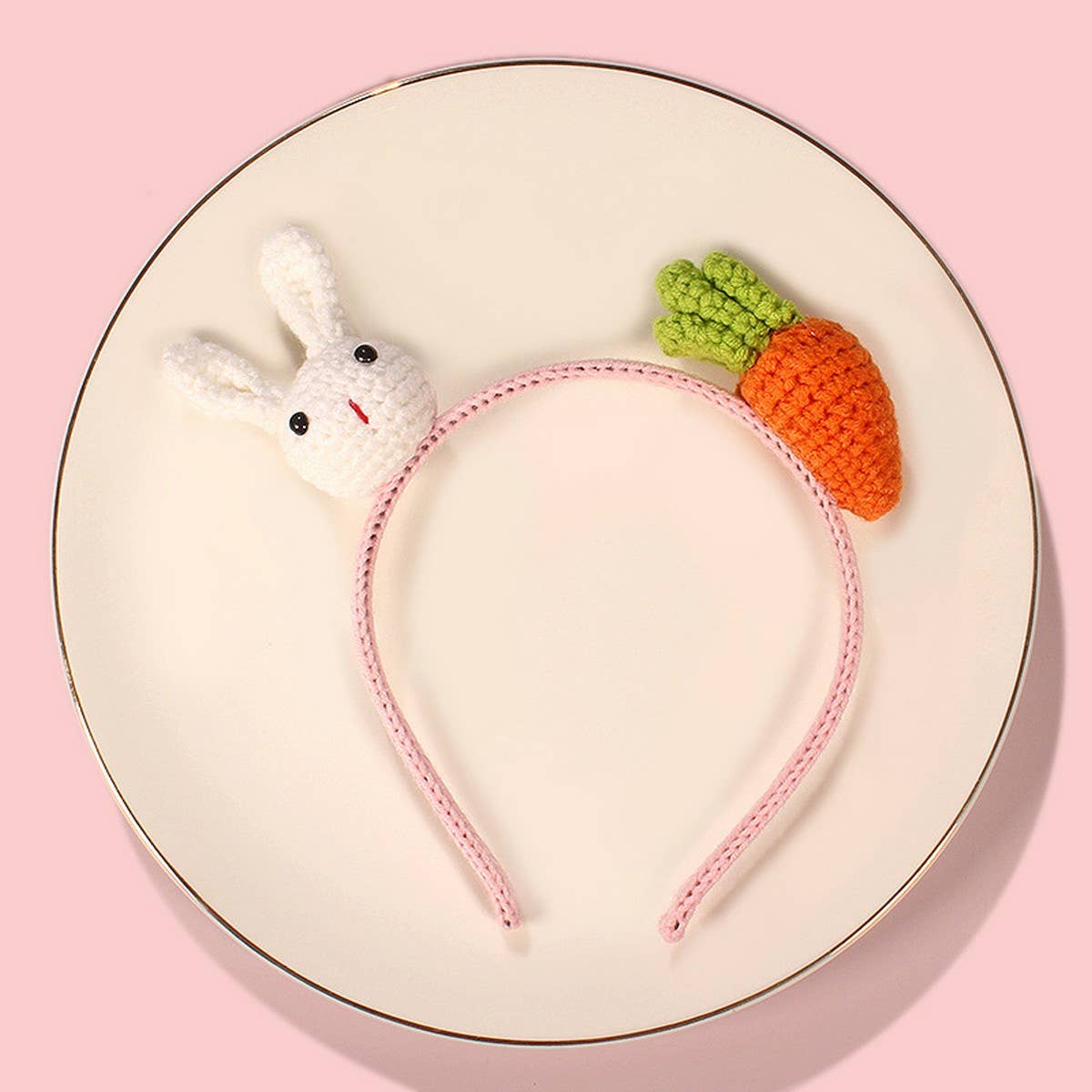 CUTE ANIMAL HAND-KNITTED CHILDREN'S HAIRBAND_CWAHA1321
