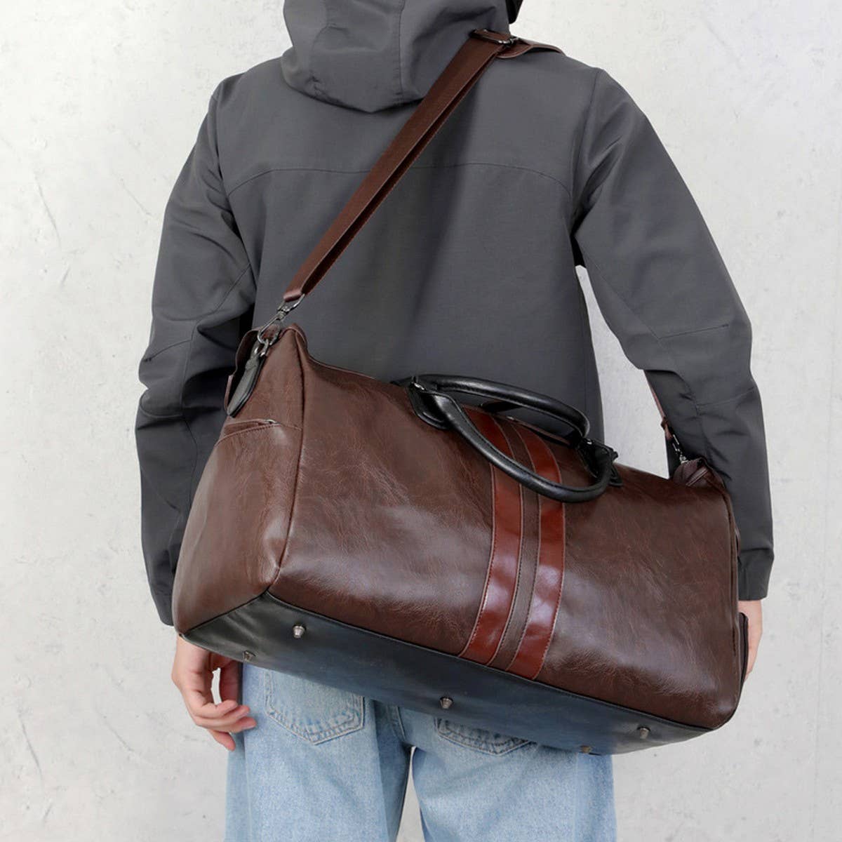 Men¡¯s Large Travel Bag with Shoe Compartment_CWAB5183