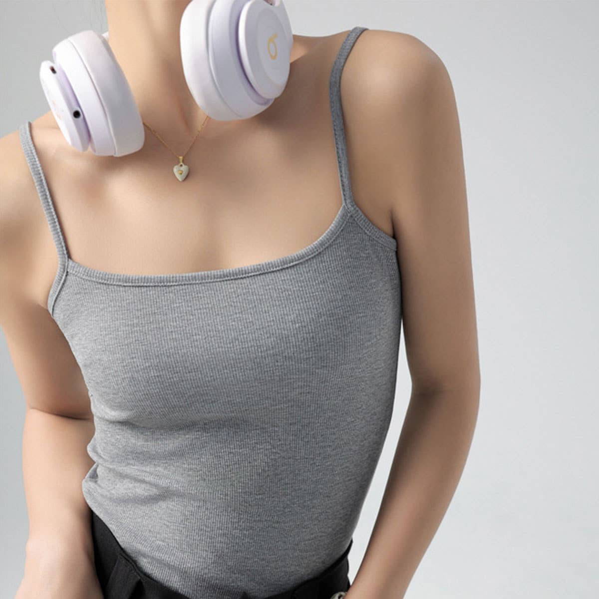 Essential Basic Ribbed Camisole Top In 7 Colors