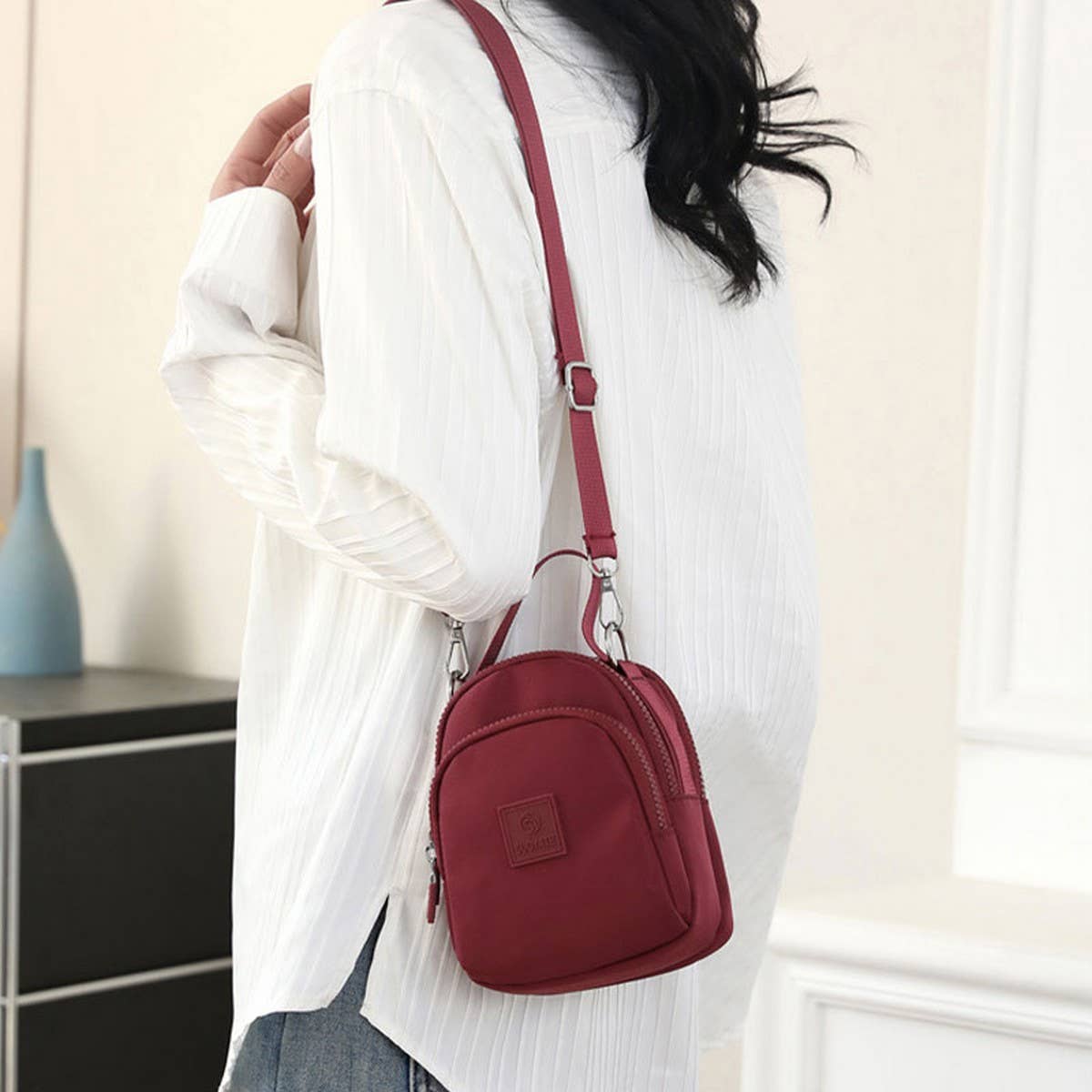 FASHION MULTI-LAYERED MINI SHOULDER CROSSBODY BAG_CWAB3486