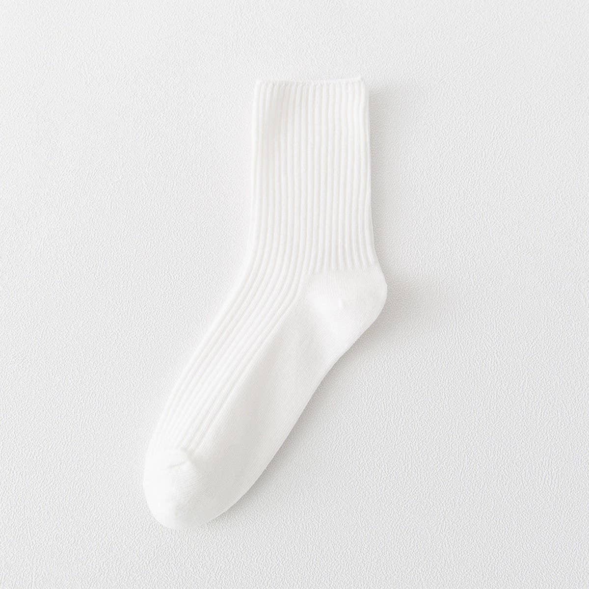 CASUAL SPORTS ALL-MATCH SOLID COLOR SOCKS_CWMS1125