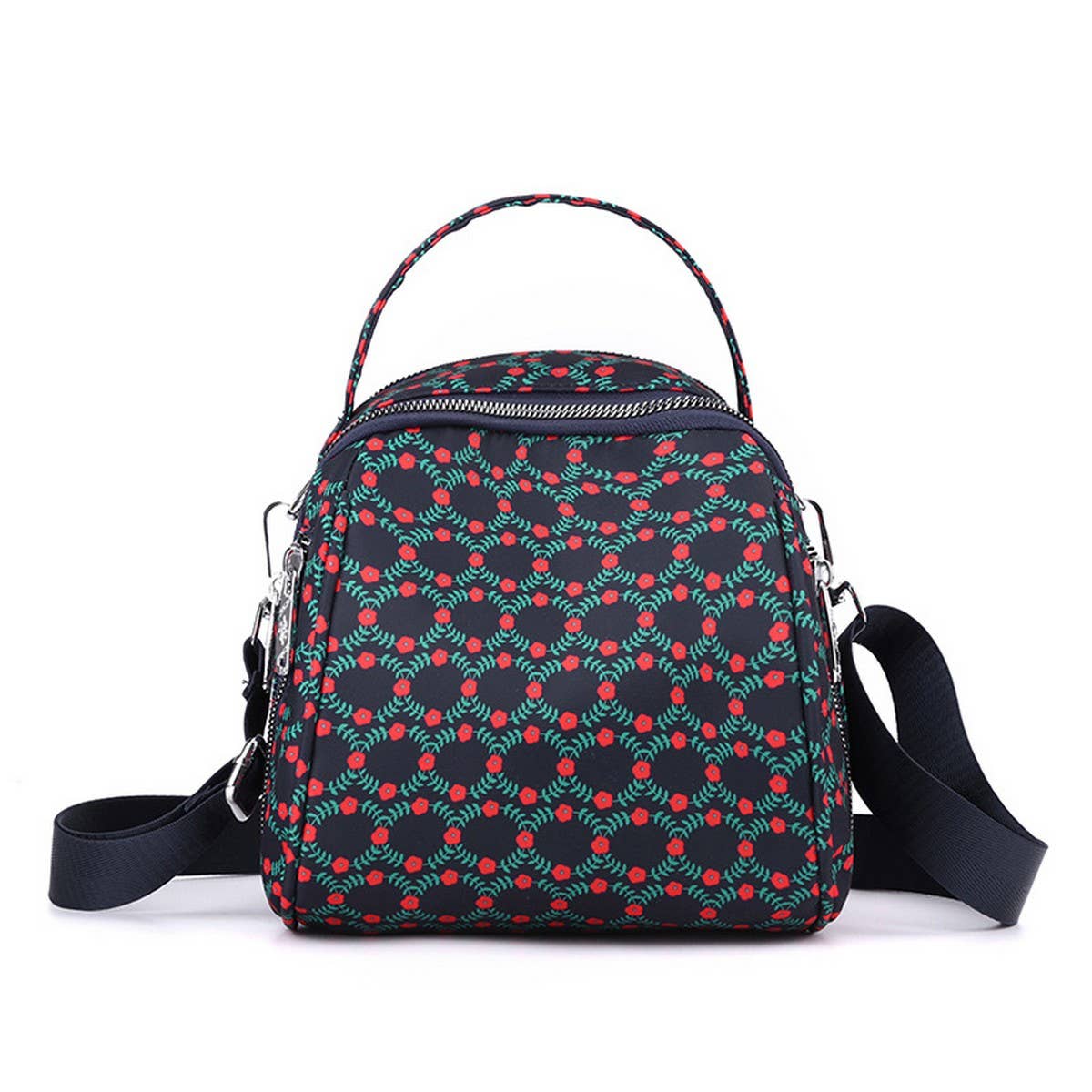 NYLON LARGE CAPACITY SHOULDER MESSENGER BAG_CWAB3488