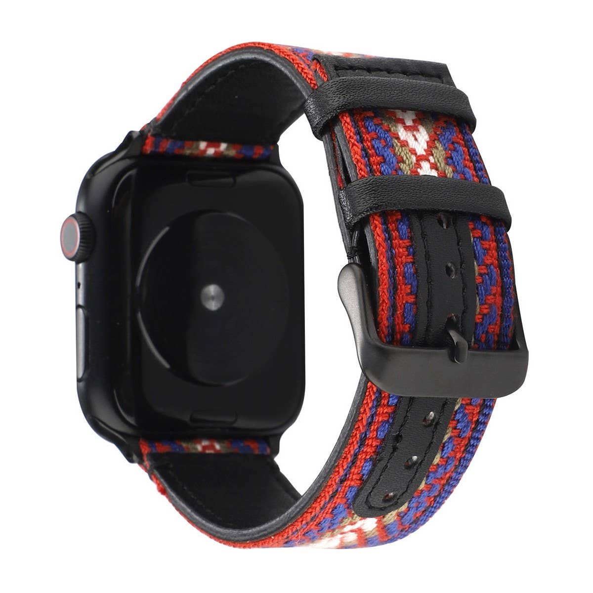 APPLE WATCH/IWATCH9 ETHNIC STYLE LEATHER STRAP_CWWW0059