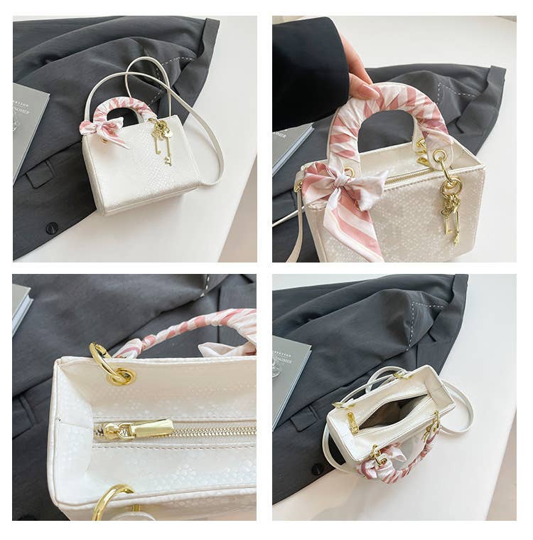 Retro handbag single-shoulder toffee bag