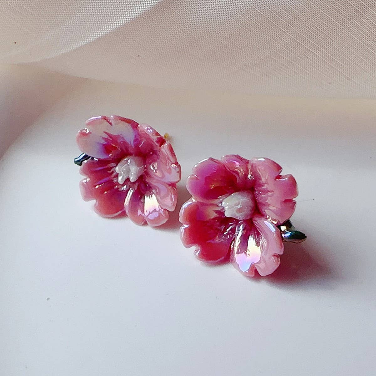SWEET AND VERSATILE FLOWER EARRINGS FOR GIRLS