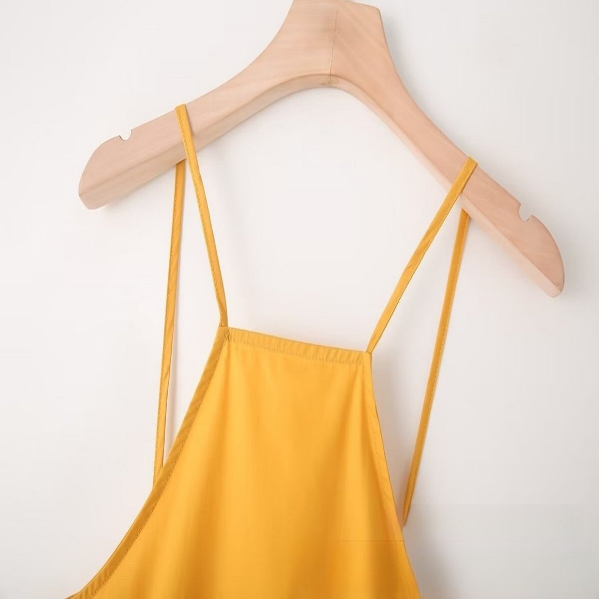 Ruffled Halter Top ? Poplin Summer Cami
