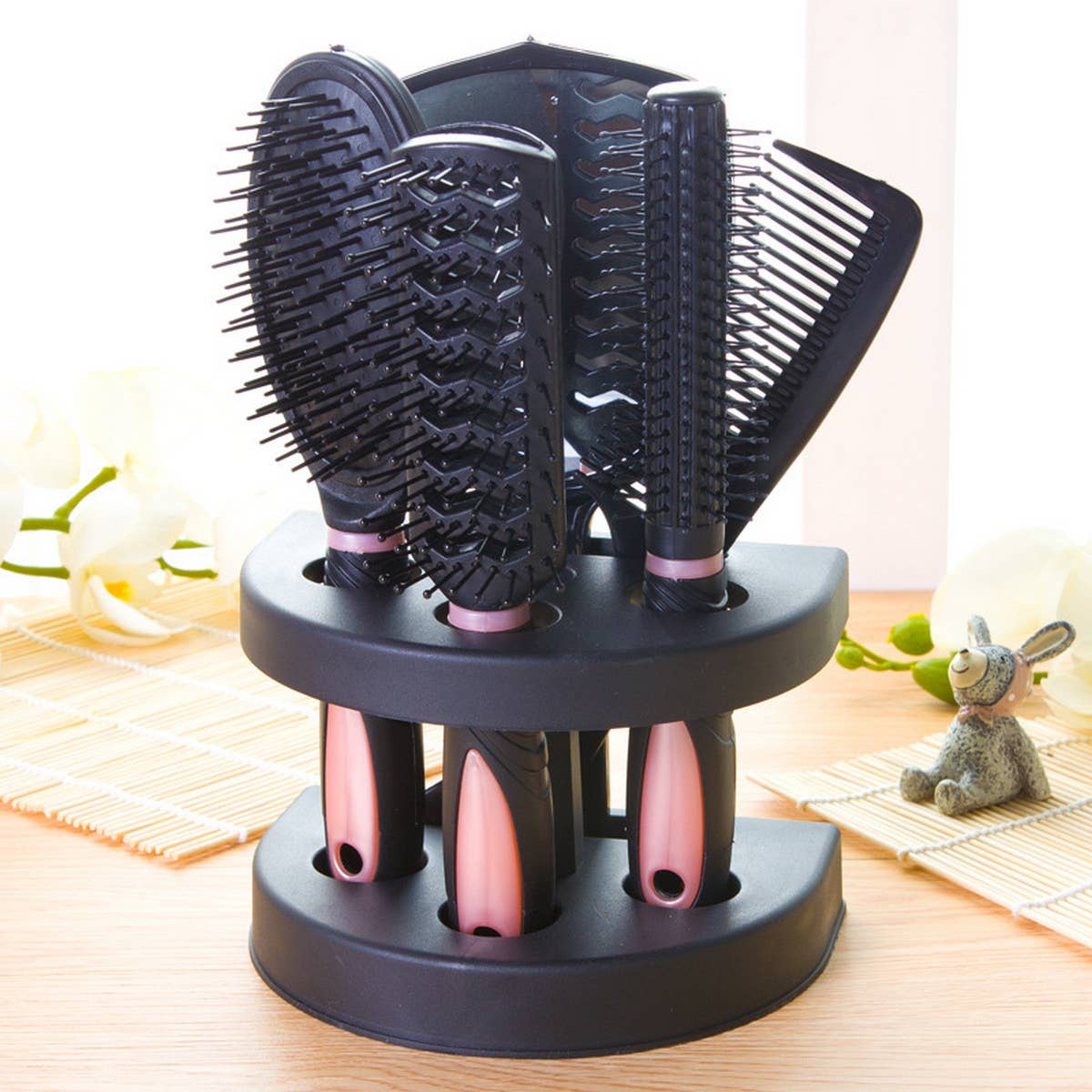 BARBER MIRROR COMB 5-PIECE SET_CWMM0902