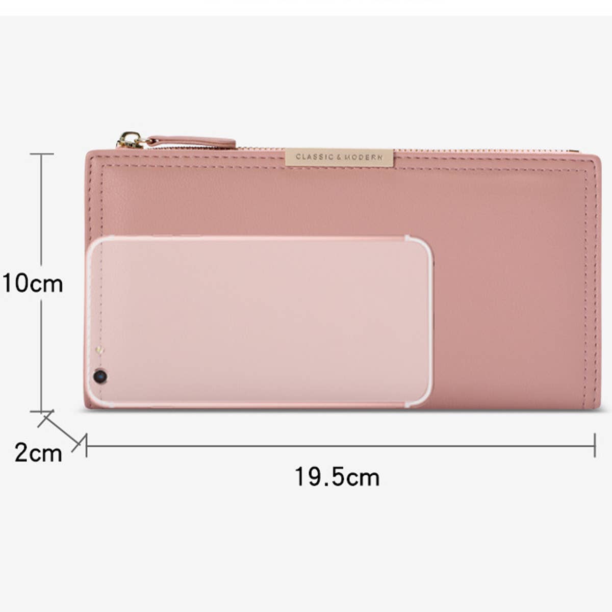 CLASSIC FASHION WOMENS LONG WALLET_CWAB1646