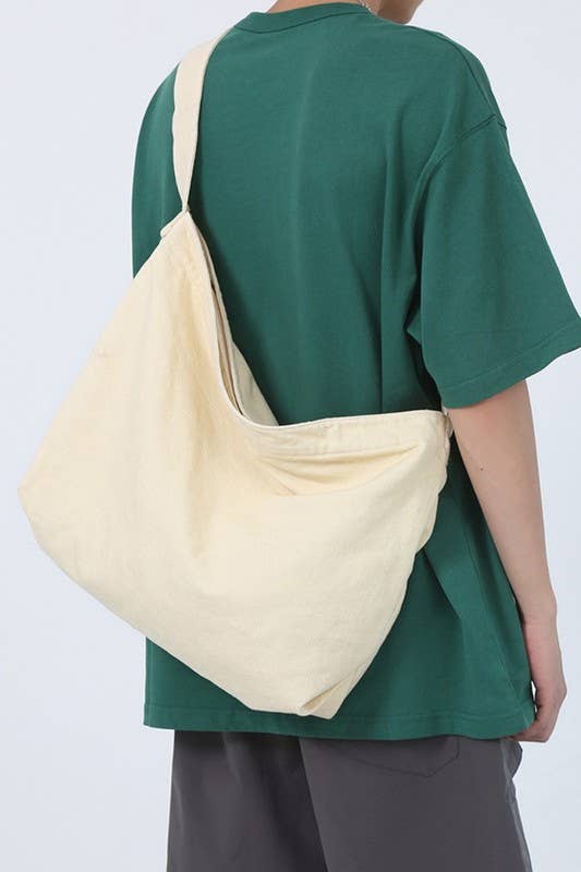 Crossbody Canvas Big Shoulder Bag_CWAB0420