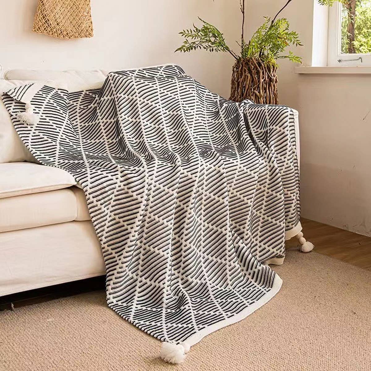 HOUSEHOLD LEISURE SOFA BLANKET COVER BLANKET