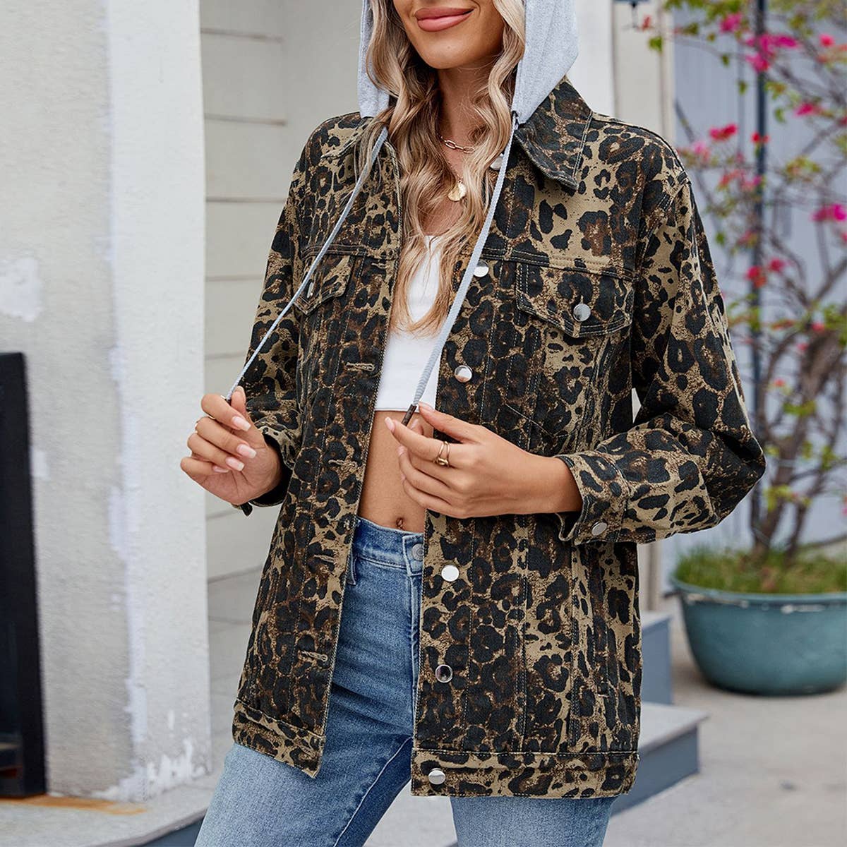 Women??¢s Retro Casual Oversized Jean Jacket_CWOCO1191