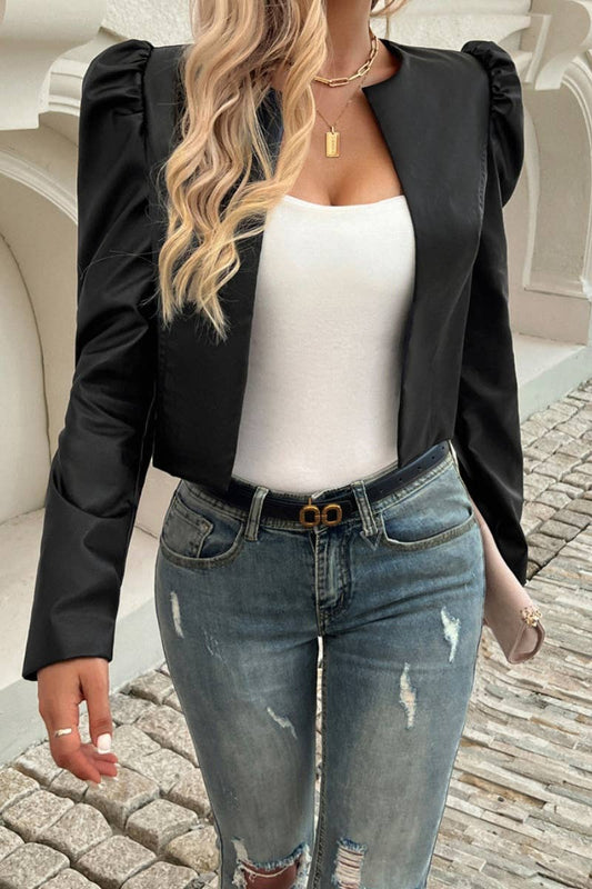 CWOJA1129_FALL LONG-SLEEVED CASUAL LEATHER JACKET