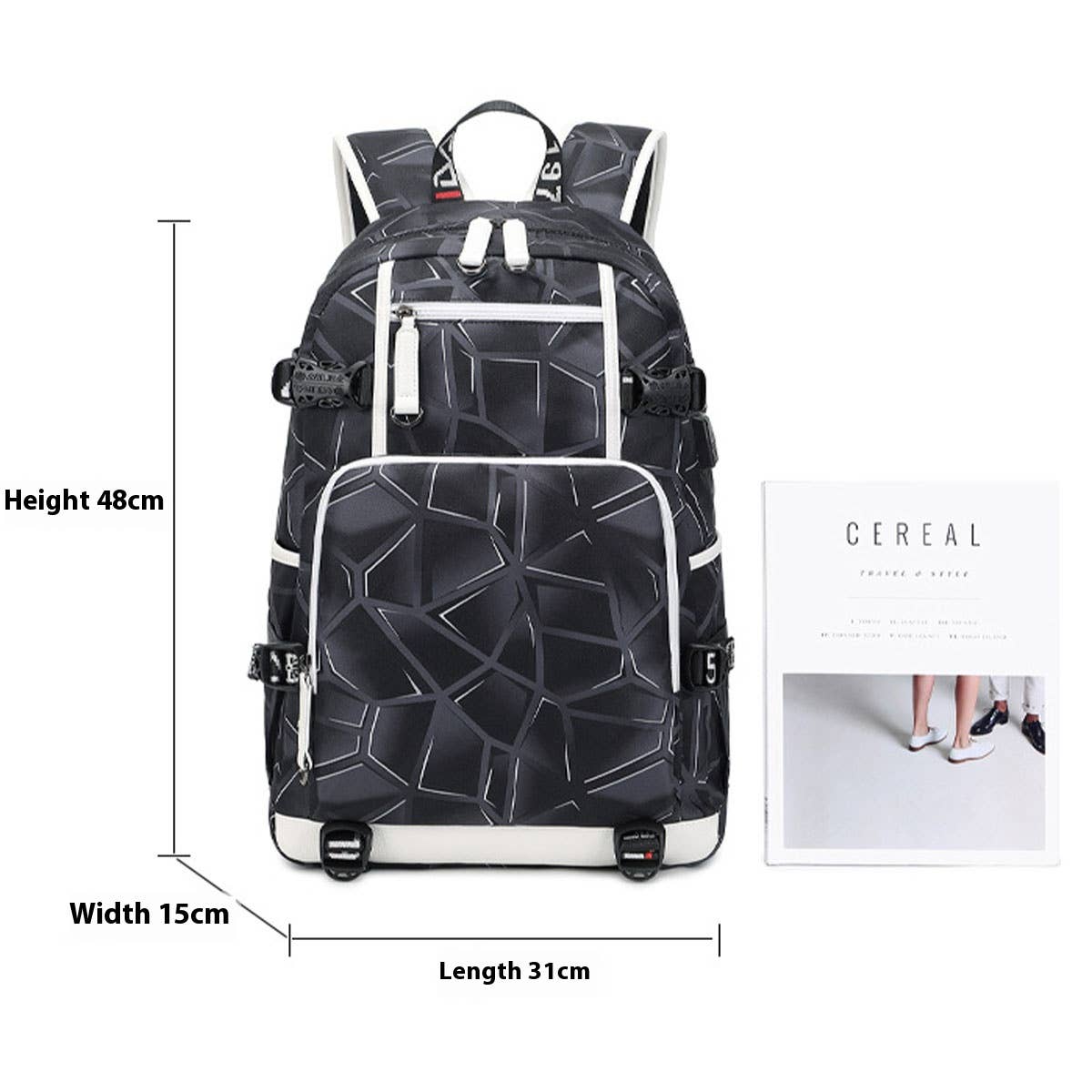 Backpacks for School, Printed Street Style Bag_CWAB5459