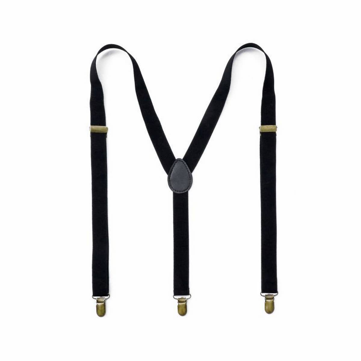 RETRO STRIPED BRONZE Y-SHAPED ELASTIC STRAPS_CWMM1108