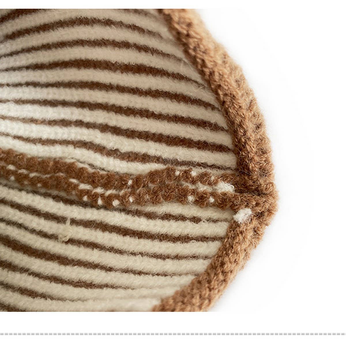 2-6 YEARS OLD CONTRAST COLOR CUTE  KNITTED HAT_CWAH2065