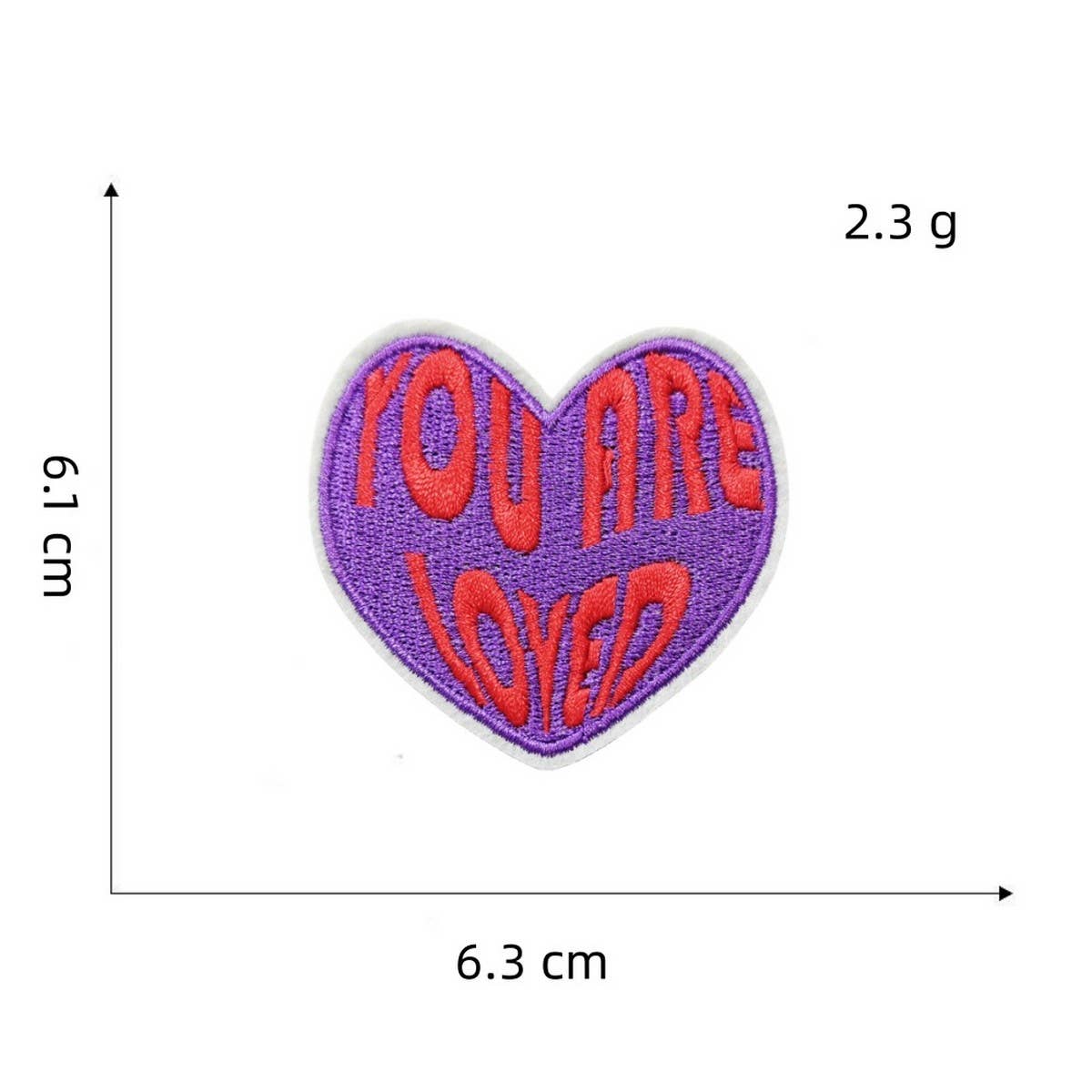 NEW PURPLE SERIES EMBROIDERED CLOTH PATCHES