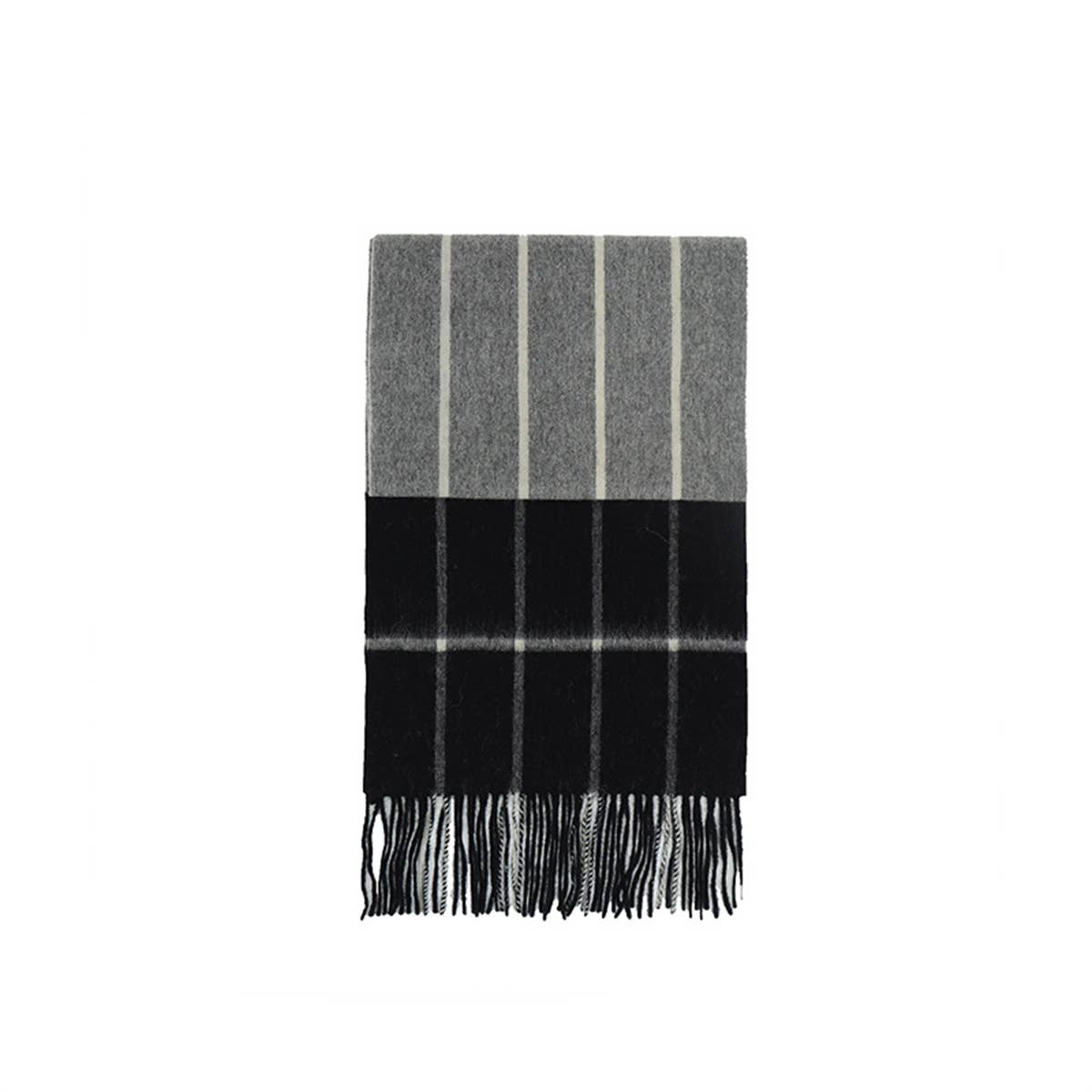 COLORBLOCK PLAID FASHION SCARF