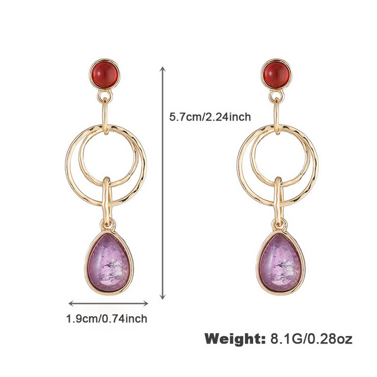 NEW RETRO PENDANT FASHION EARRINGS FOR WOMEN_CWAJE2956