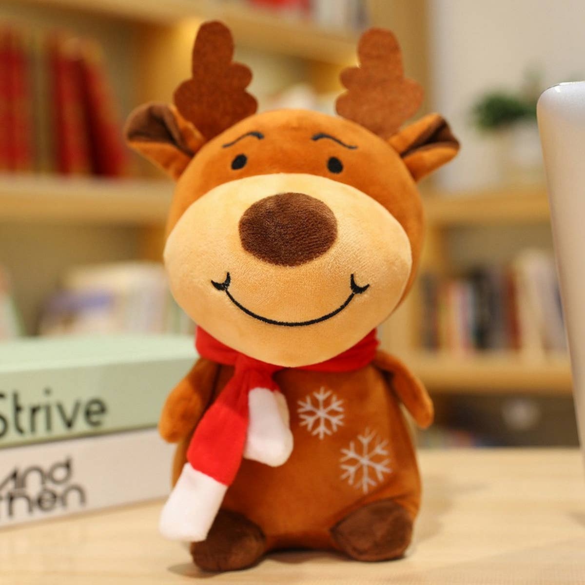 CHRISTMAS ELK CHRISTMAS TREE PILLOW