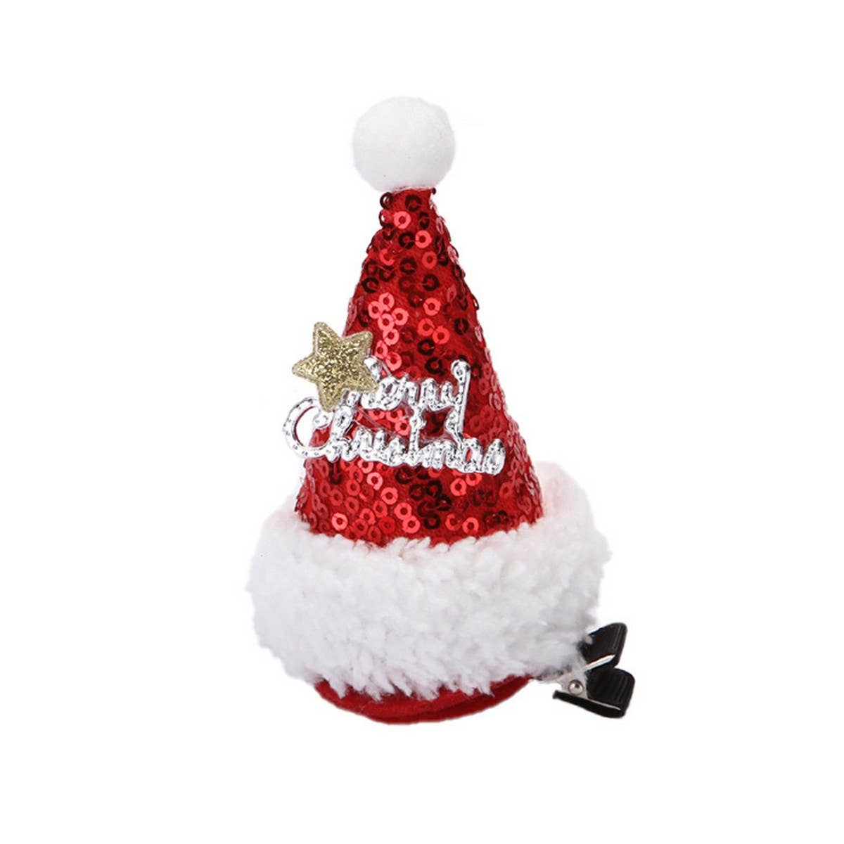 CHRISTMAS DECORATIONS SMALL HAT CHILDREN'S HAIRPIN