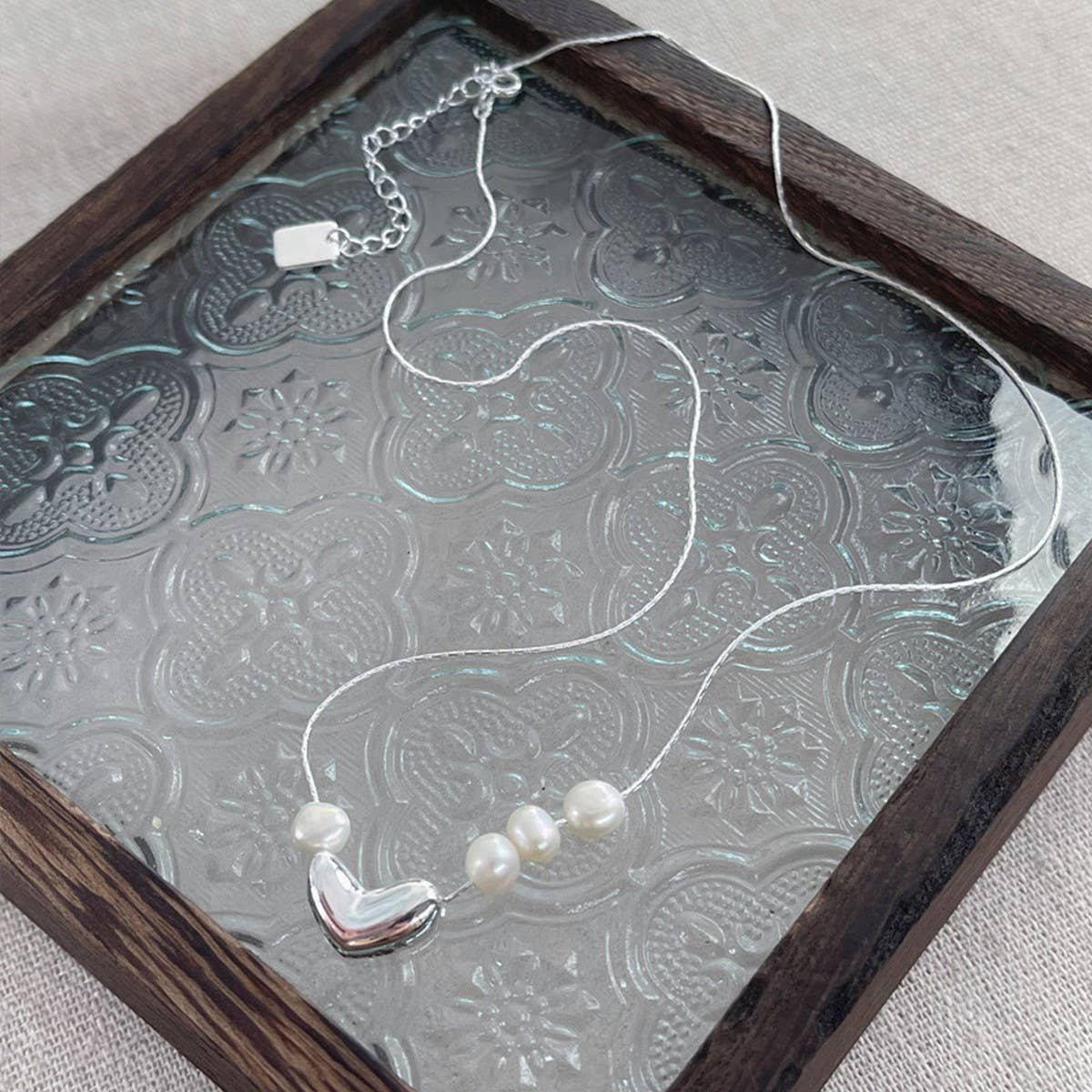 LIGHT LUXURY FRENCH HIGH END LOVE PEARL NECKLACE